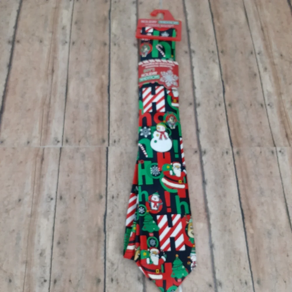 Hallmark Holiday Traditions Boys Multi-colored Tie One Size